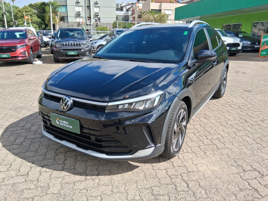 Volkswagen Nivus Highline 1.0 200 TSI Flex Aut. na cor Preto no Gravataí / RS - 995579
