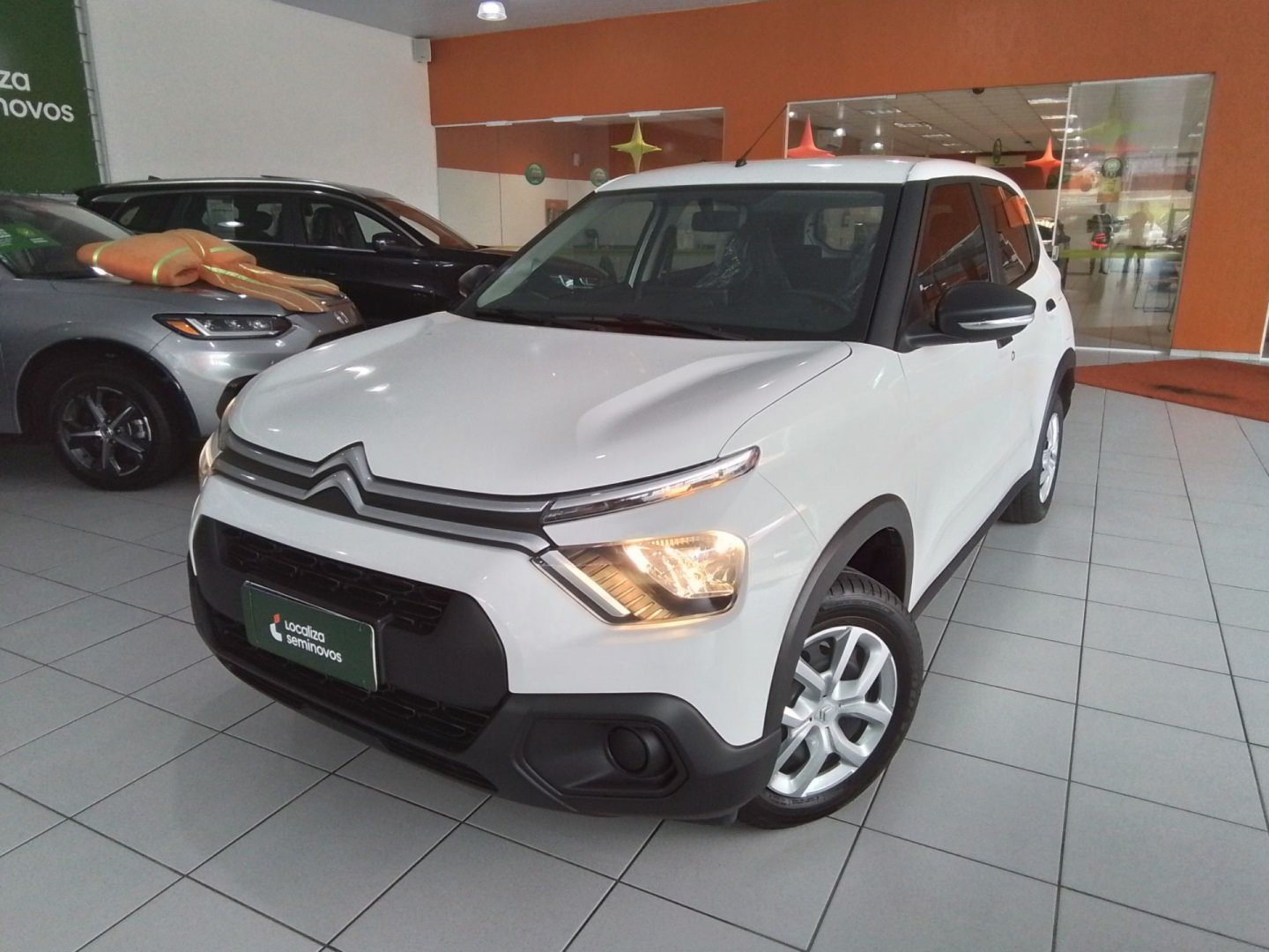 Citroën C3 Feel 1.0 Flex 6V 5p Mec. na cor Branco em Jaraguá do Sul / SC - 995664