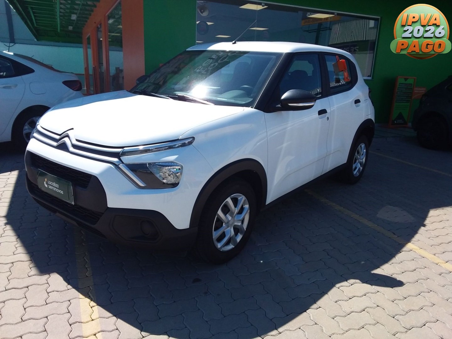 Citroën C3 Live Pack 1.0 Flex 6V 5p Mec. na cor Branco no Canoas / RS - 995719