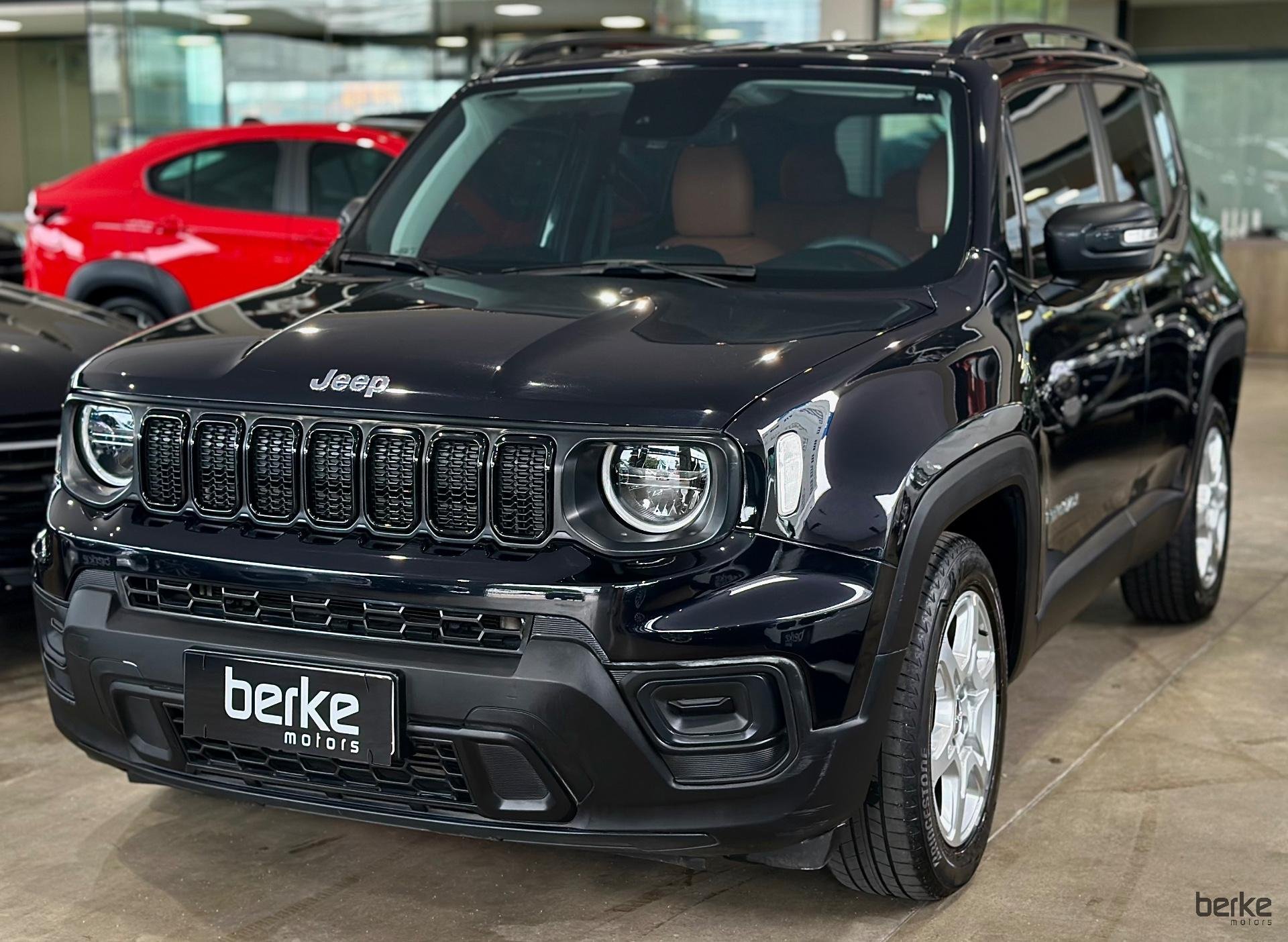 Jeep Renegade Sport T270 1.3 TB 4x2 Flex Aut. na cor Preto em Florianópolis / SC - 995791