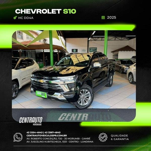 Chevrolet S10 P-Up H.Country 2.8 4x4 CD Dies.Aut. na cor Preto em Cambé / PR - 996054
