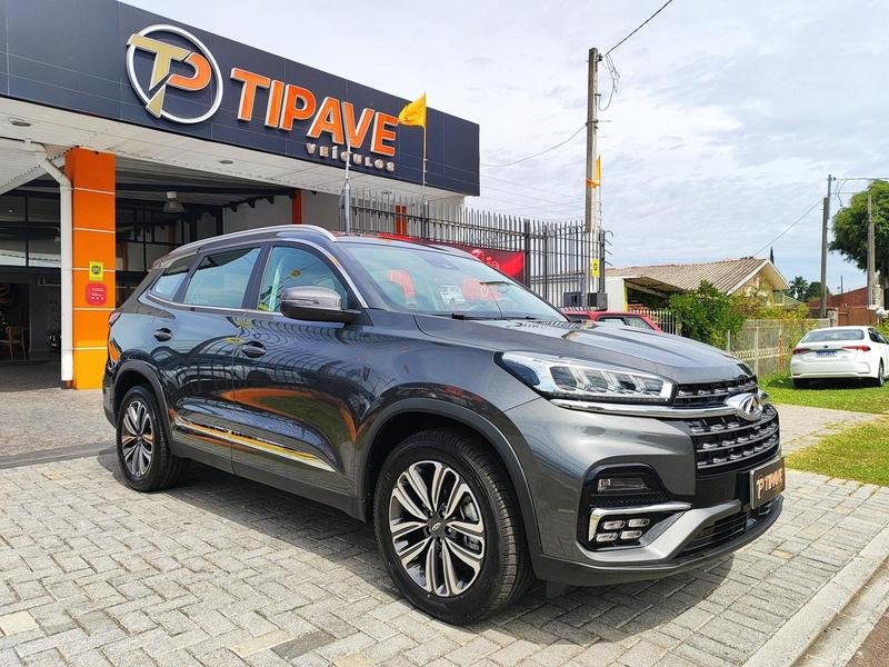 Caoa Chery Tiggo 8 TXS 1.6 16V TGDi Aut. na cor Cinza em Curitiba / PR - 996213
