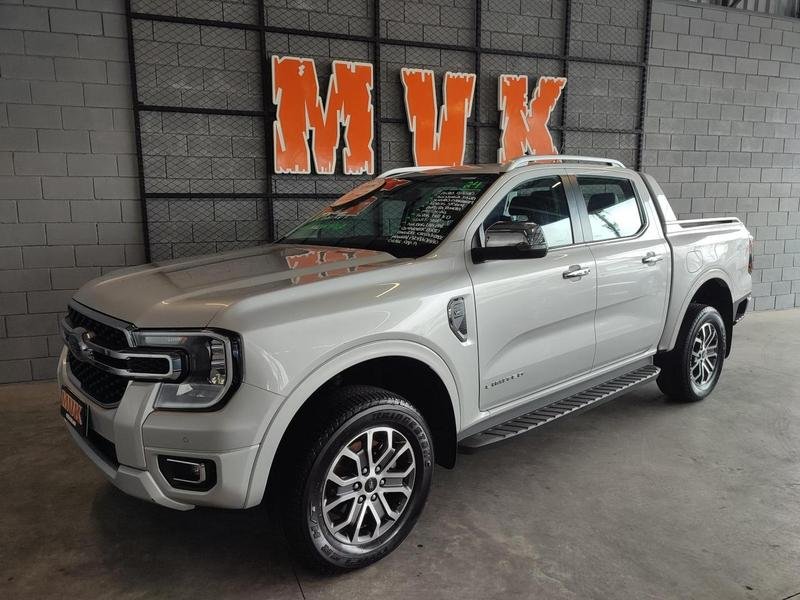 Ford Ranger Limited 3.0 V6 4x4 CD TB Die. Aut na cor Prata em Joinville / SC - 996417