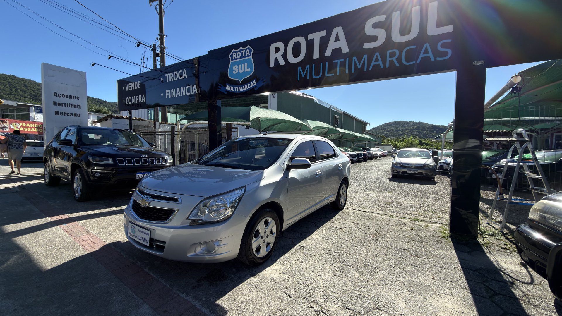 Chevrolet Cobalt LT 1.8 8V Econo.Flex 4p Mec. na cor Prata em Florianópolis / SC - 996508
