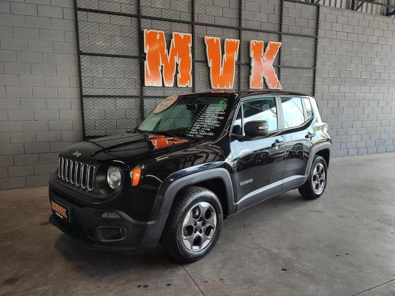 Jeep Renegade Sport 1.8 4x2 Flex 16V Mec. na cor Preto em Florianópolis / SC - 996567