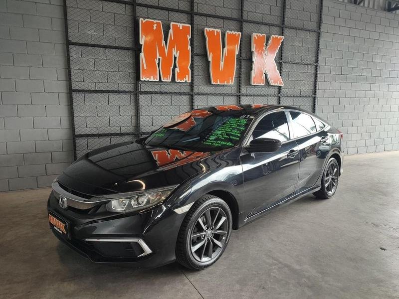 Honda Civic Sedan LX 2.0 Flex 16V Aut. 4p na cor Preto em Florianópolis / SC - 996620