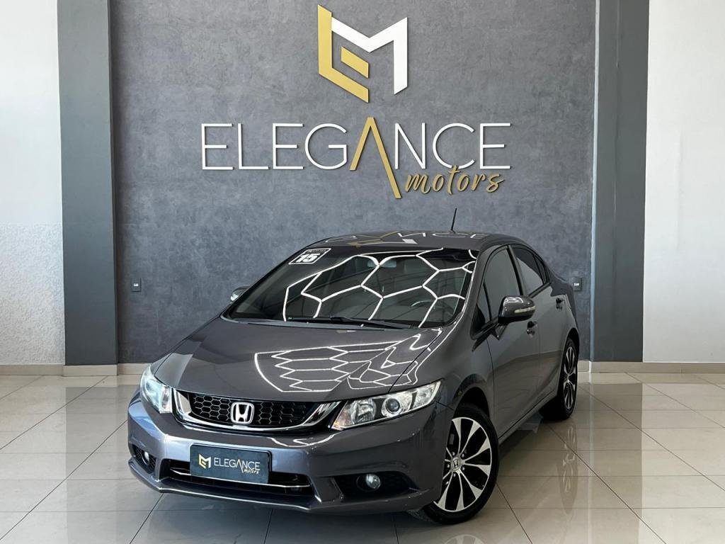 Honda Civic Sedan LXR 2.0 Flexone 16V Aut. 4p na cor Cinza em Criciúma / SC - 996791