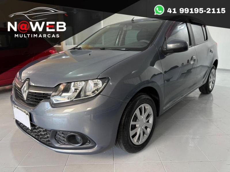 Renault Sandero Expres EasyR Hi-Flex 1.6 8V na cor Cinza em Curitiba / PR - 996862