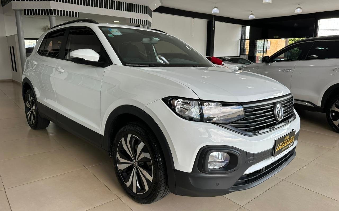 Volkswagen T-Cross 200 TSI 1.0 Flex 12V 5p Aut. na cor Branco em Londrina / PR - 996984