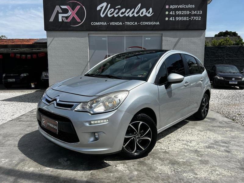 Citroën C3 Tendance 1.5 Flex 8V 5p Mec. na cor Prata em Curitiba / PR - 997266