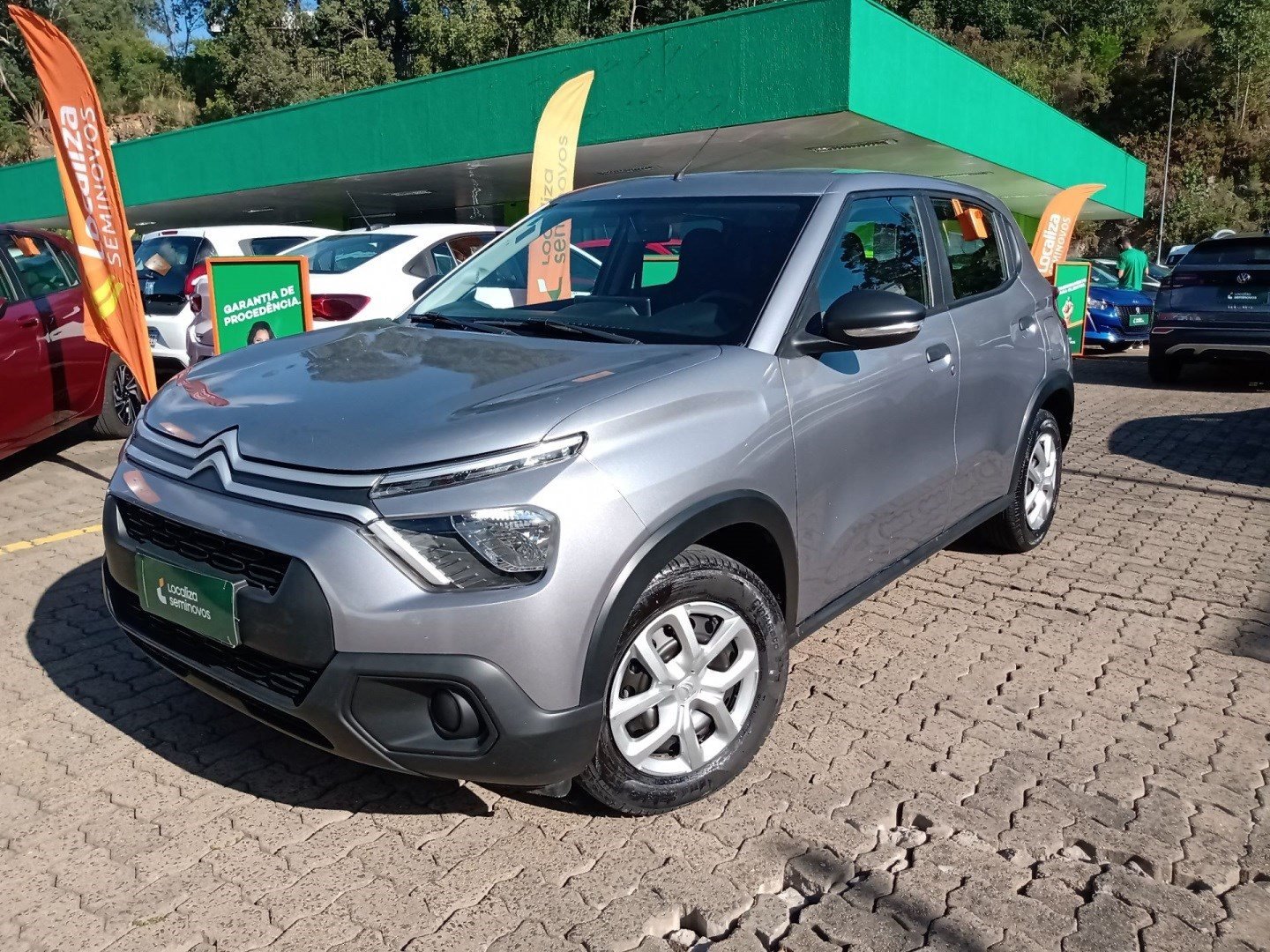 Citroën C3 Feel 1.0 Flex 6V 5p Mec. na cor Cinza no Porto Alegre / RS - 997362