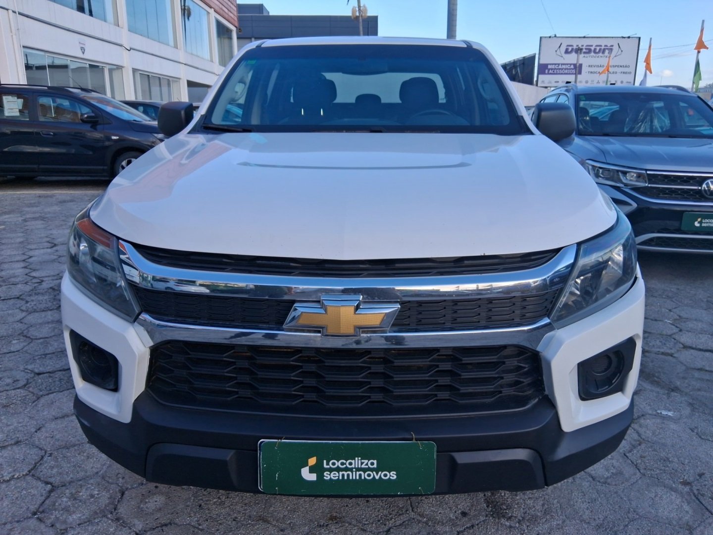 Chevrolet S10 Pick-Up Std 2.8 4x4 CD TB Int.Dies. na cor Branco em Criciúma / SC - 997425