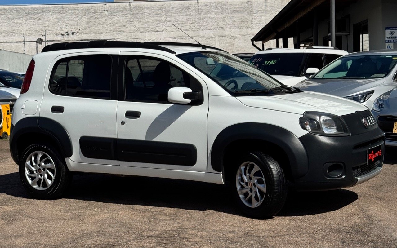 Fiat Uno WAY Celeb. 1.0 EVO Fire Flex 8V 5p na cor Branco no Porto Alegre / RS - 997640