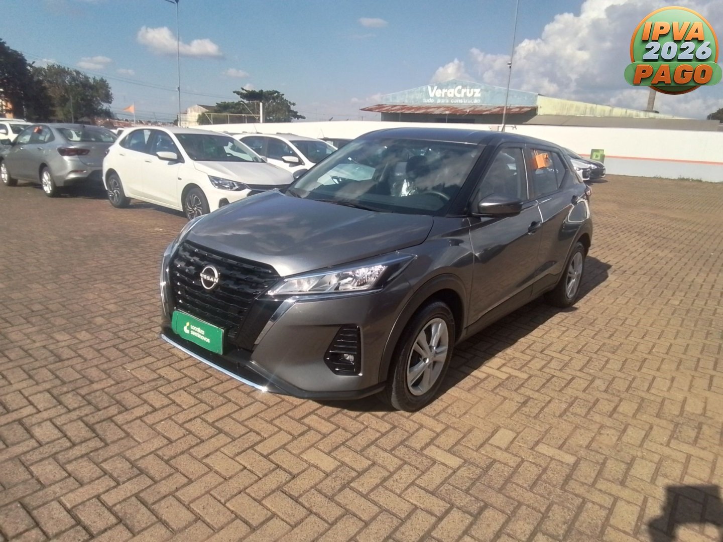 Nissan KICKS Active 1.6 16V Flex Aut. na cor Cinza em Maringá / PR - 997673