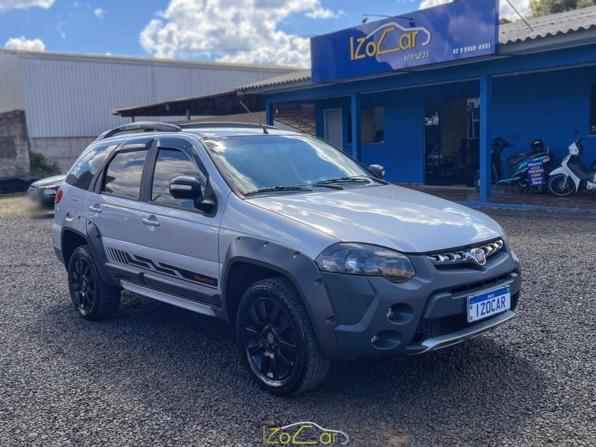 Fiat Palio Week. Adv/Adv TRYON 1.8 mpi Flex na cor Prata em Guarapuava / PR - 997803