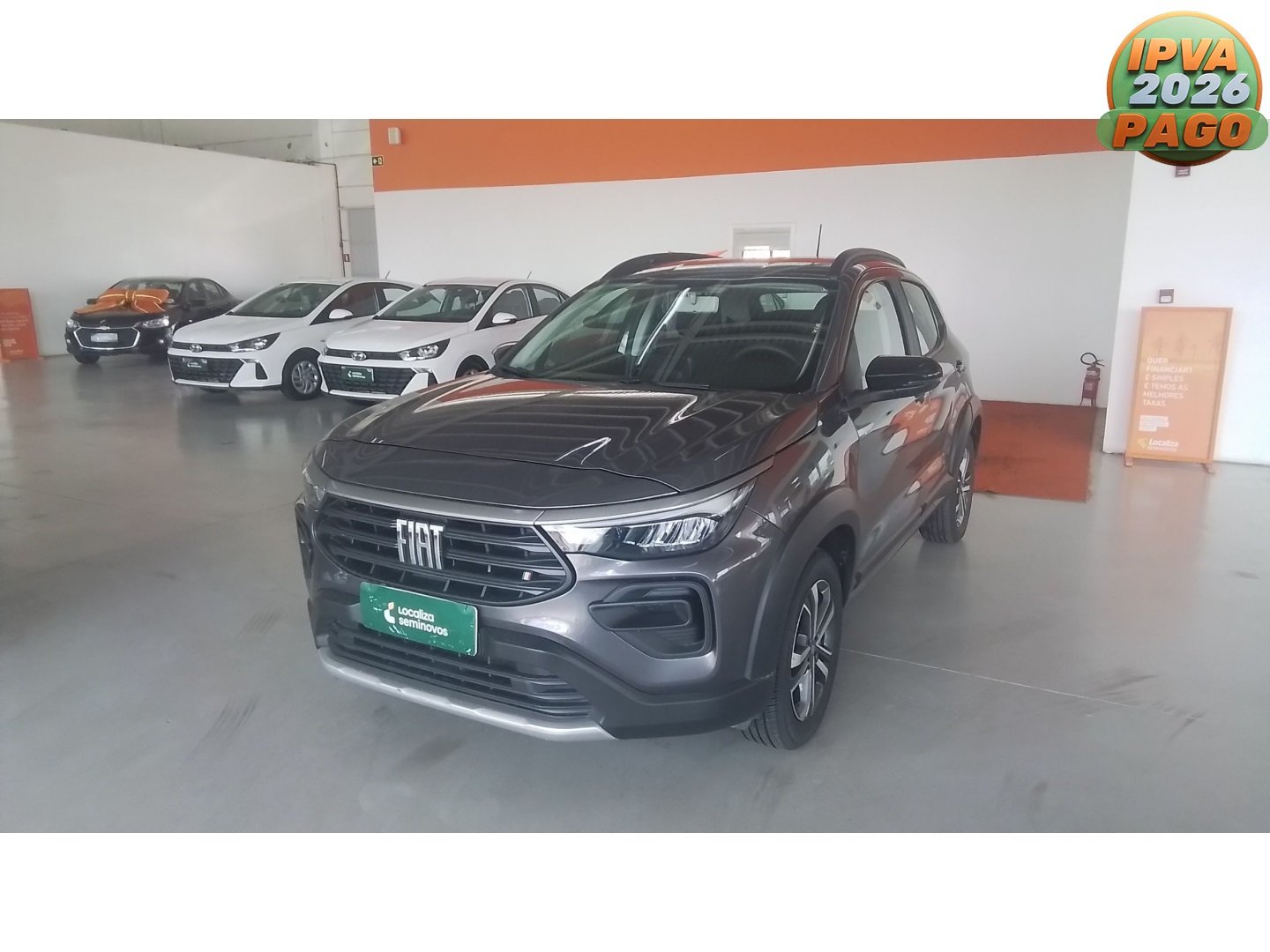 Fiat Pulse AUDACE 1.0 Turbo 200 Flex Aut. na cor Prata em Lages / SC - 998149