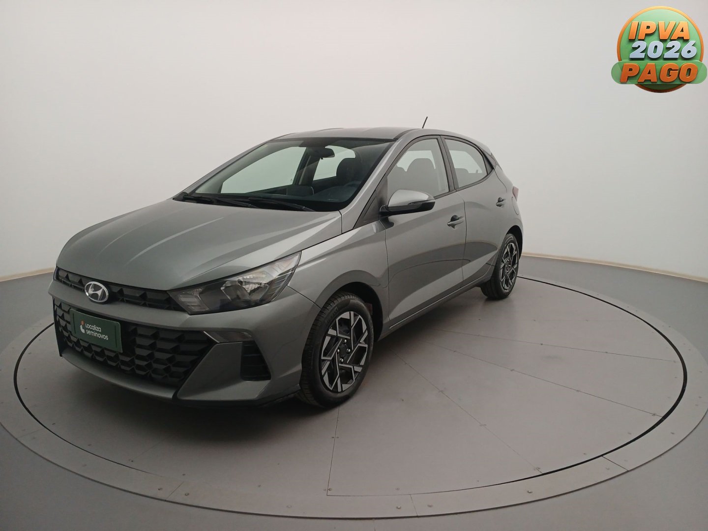 Hyundai HB20 Comf./C.Plus/C.Style 1.0 Flex 12V na cor Cinza em Londrina / PR - 998398