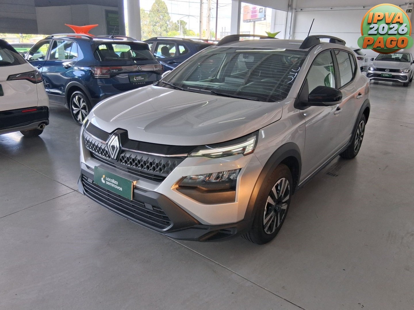 Renault Kardian Evolut. Flex 1.0 TB 12V 5p Mec. na cor Prata em Lages / SC - 998486