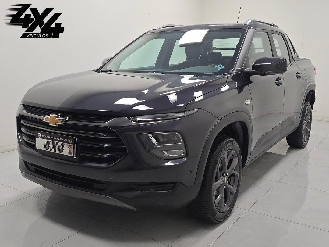 Chevrolet Montana PREMIER 1.2 Turbo Flex 12V Aut. na cor Cinza em São José / SC - 998572