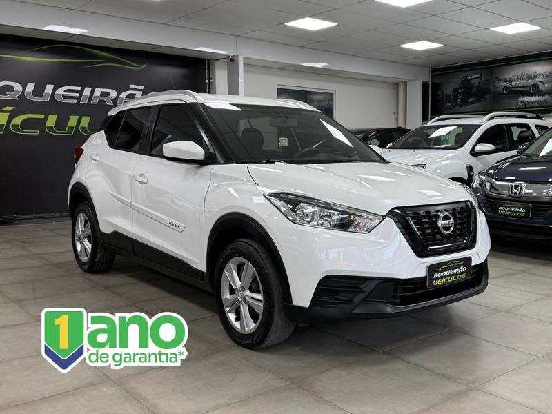Nissan KICKS S Direct 1.6 16V Flex 5p Aut. na cor Branco no Canoas / RS - 998614
