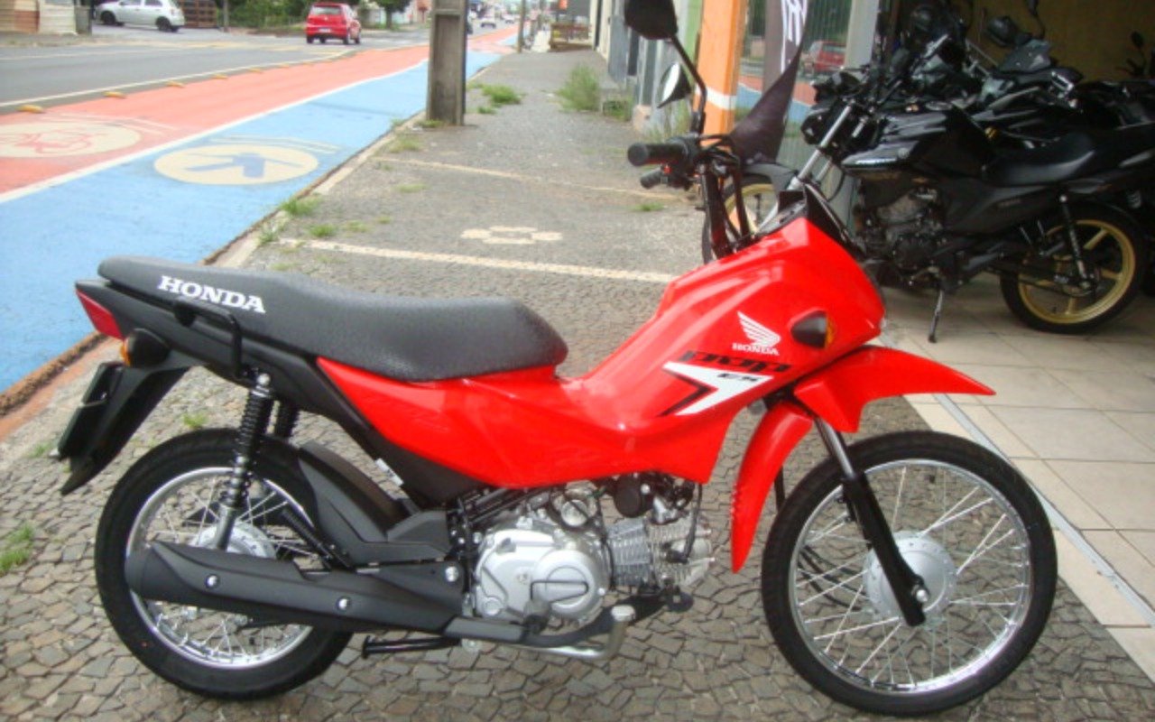 Honda POP 110i ES  na cor Vermelho em Ponta Grossa / PR - 998750