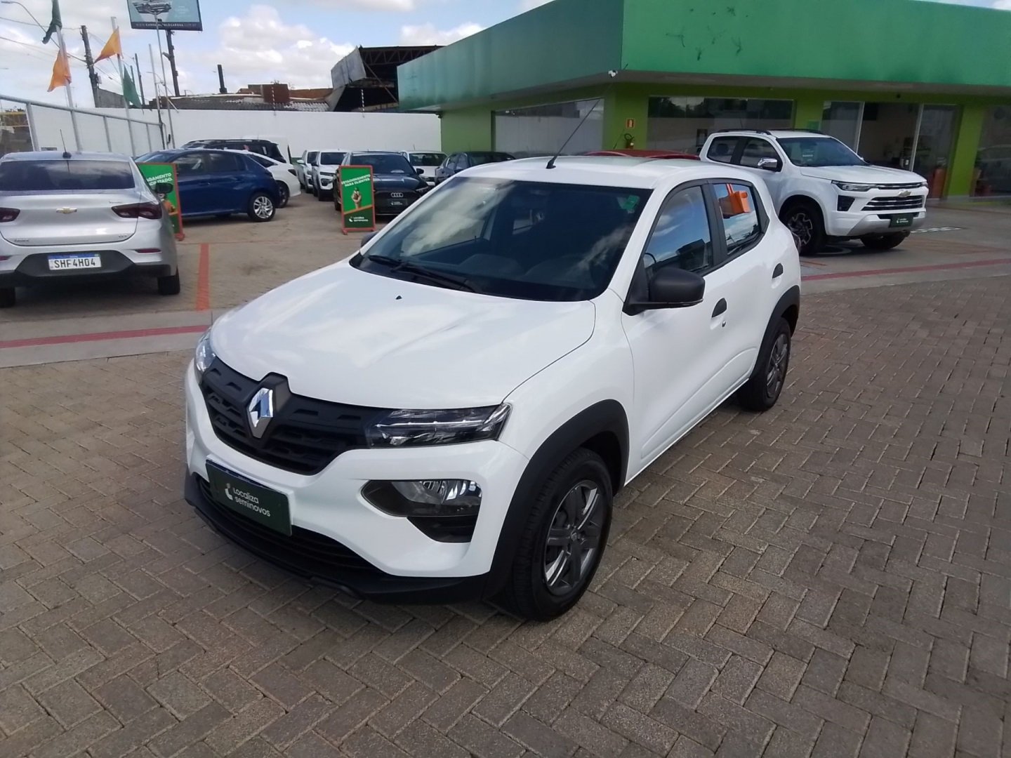 Renault Kwid Zen 1.0 Flex 12V 5p Mec. na cor Branco no São Leopoldo / RS - 998856