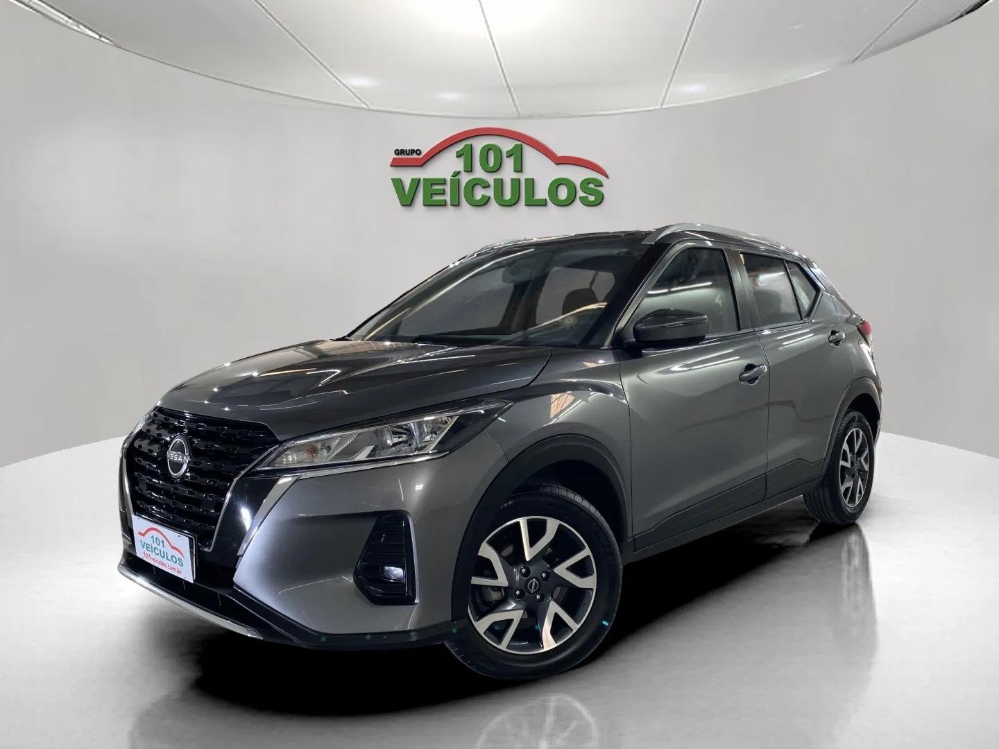 Nissan KICKS Sense 1.6 16V Flex Aut. na cor Cinza em São José / SC - 998964
