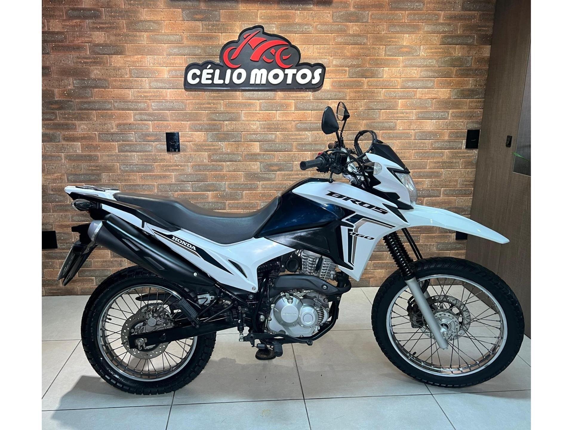 Honda NXR 160 BROS  na cor Branco em Palhoça / SC - 998980
