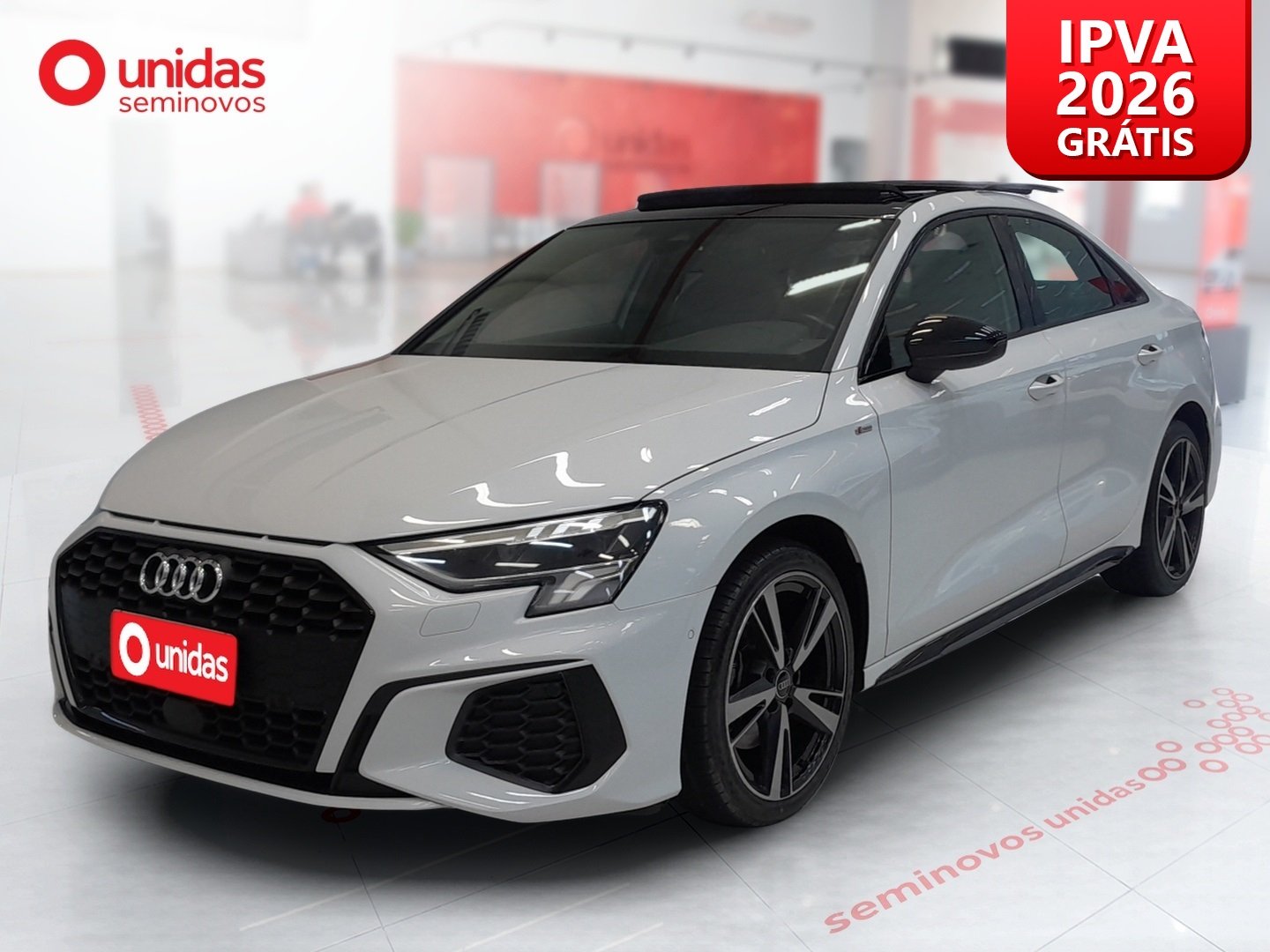 Audi A3 Sportb. Perf. Black 2.0 S-tron.(Híb.) na cor Branco em Curitiba / PR - 999023