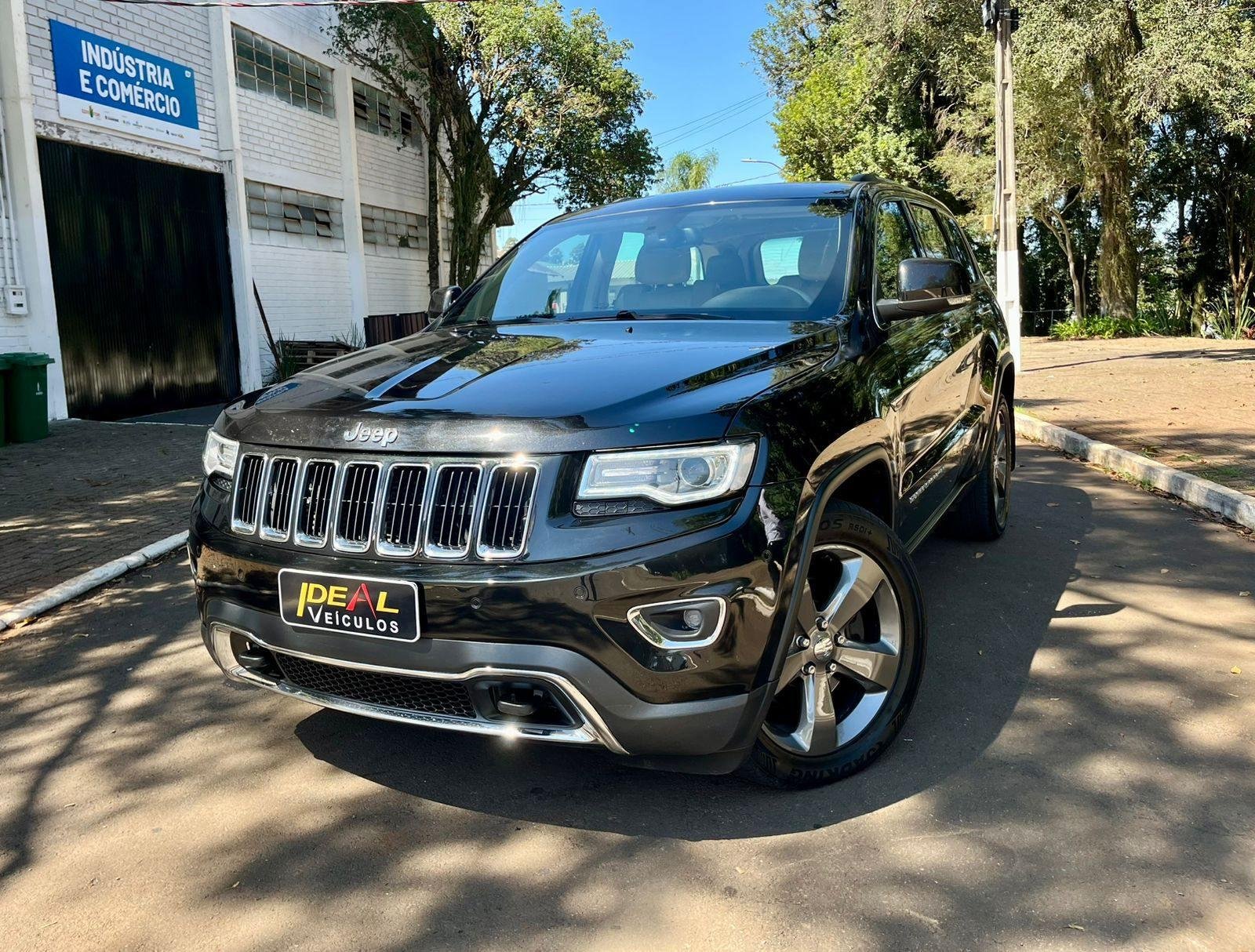 Jeep Grand Cherokee Limited 3.0 TB Dies. Aut na cor Preto em Xanxerê / SC - 999046