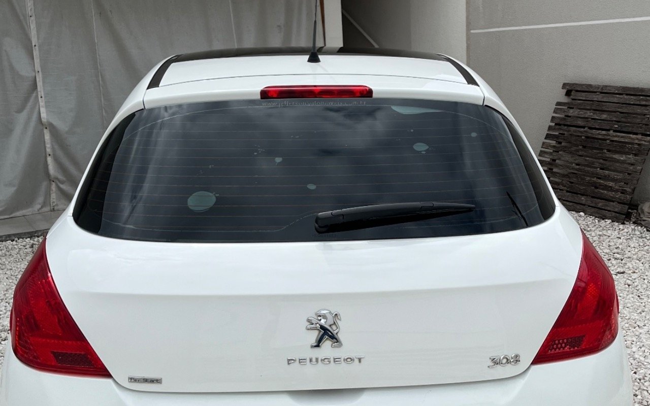 Peugeot 308 Active 1.6 Flex 16V 5p mec. na cor Branco em Pinhais / PR - 999188
