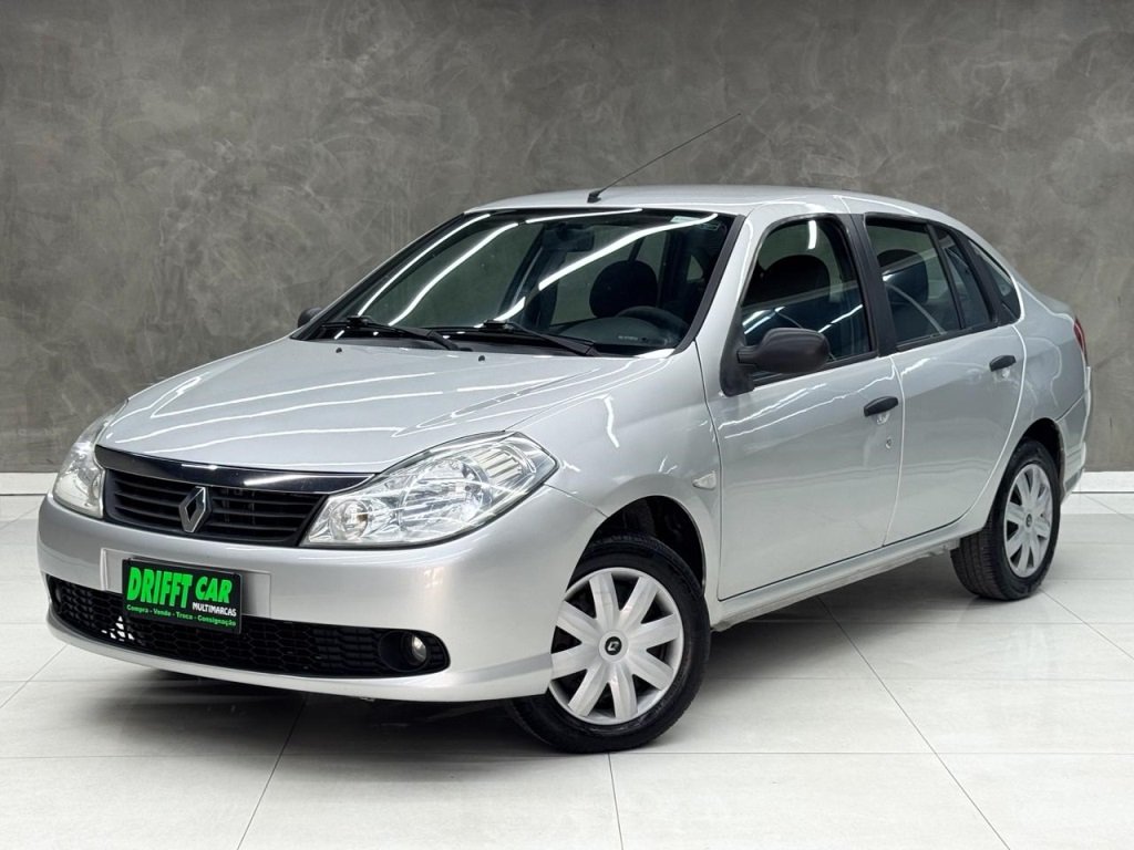 Renault Symbol Expression Hi-Flex 1.6 16V 4p na cor Prata em Colombo / PR - 999191