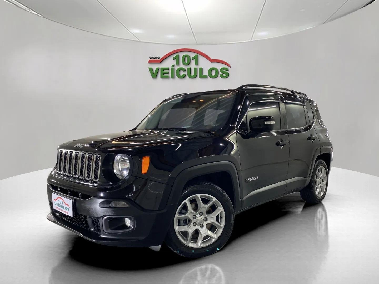 Jeep Renegade Longitude 1.8 4x2 Flex 16V Aut. na cor Preto em São José / SC - 999194