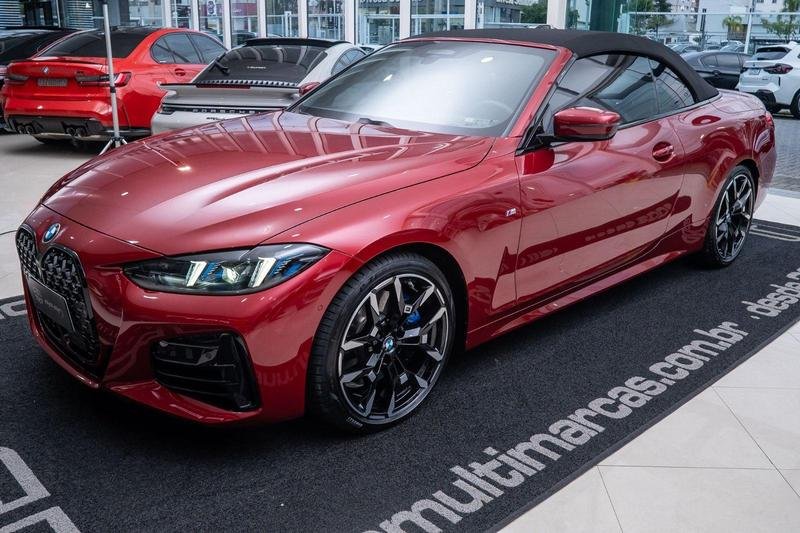 BMW 420i Cabriolet M Sport 2.0 TB 16V 2p. na cor Vermelho em Curitiba / PR - 999268