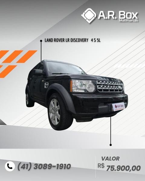 Land Rover Discovery 4 S 3.0 4X4 TDV6 Diesel Aut. na cor Preto em Curitiba / PR - 999637